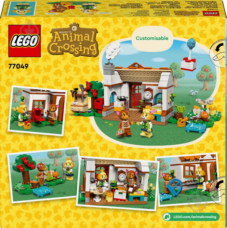 Конструктор LEGO Animal Crossing Визит в гости в Isabelle 77049 - фото 2