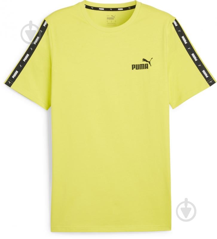 Футболка Puma ESS+ TAPE TEE 84738238 р.M желтый - фото 1