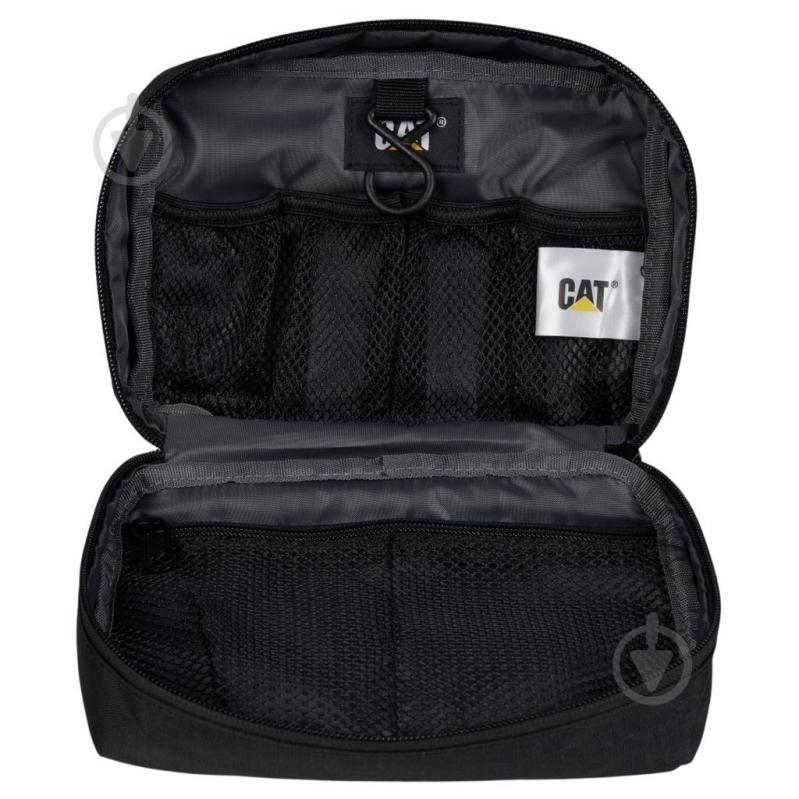 Косметичка CAT Еxplorer Toiletry Bag черная (84869-01) - фото 4
