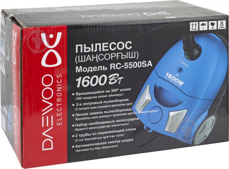 Пилосос Daewoo RC-5500SA - фото 5