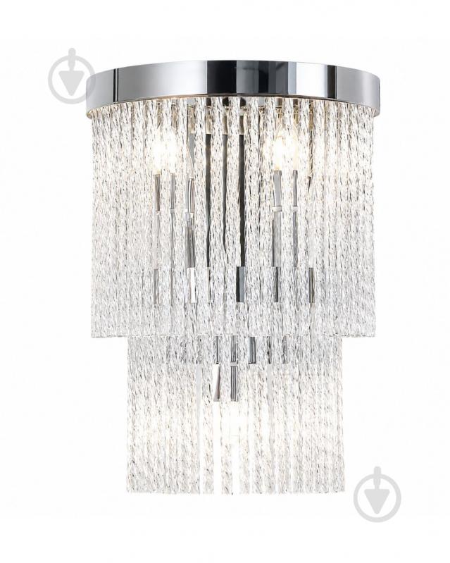 Бра LIGHT SET LYST D260 E14 прозорий/хром - фото 1
