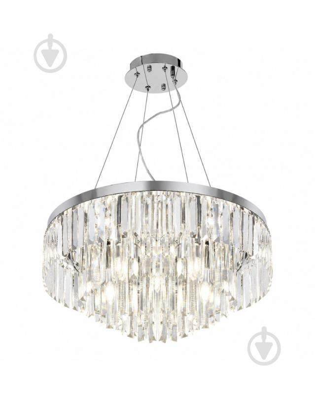 Люстра подвесная LIGHT SET PIONA PL600 12xE14 прозрачный/хром - фото 1 Люстра подвесная LIGHT SET PIONA PL600 12xE14 прозрачный/хром - фото 1