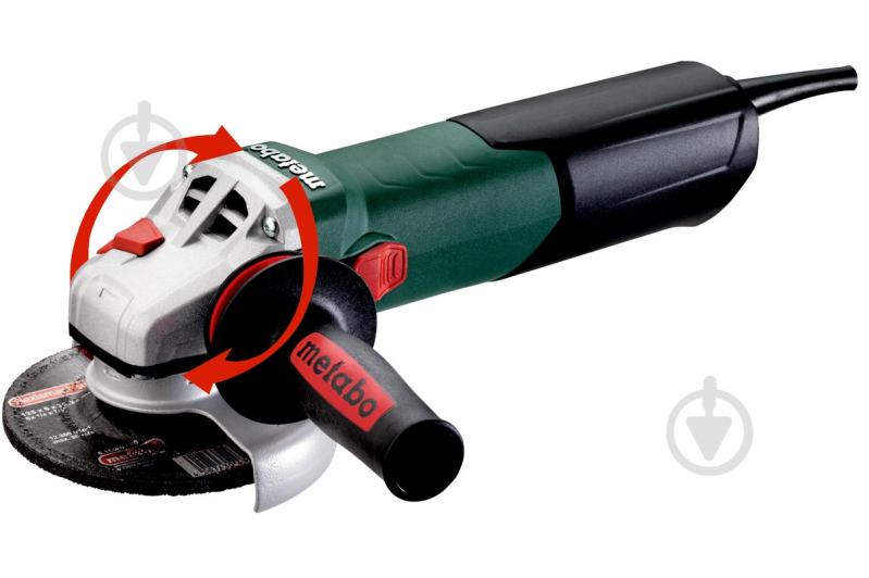 Болгарка (кутова шліфмашина) Metabo WE 19-125 Q M-Brush 613105000 - фото 2