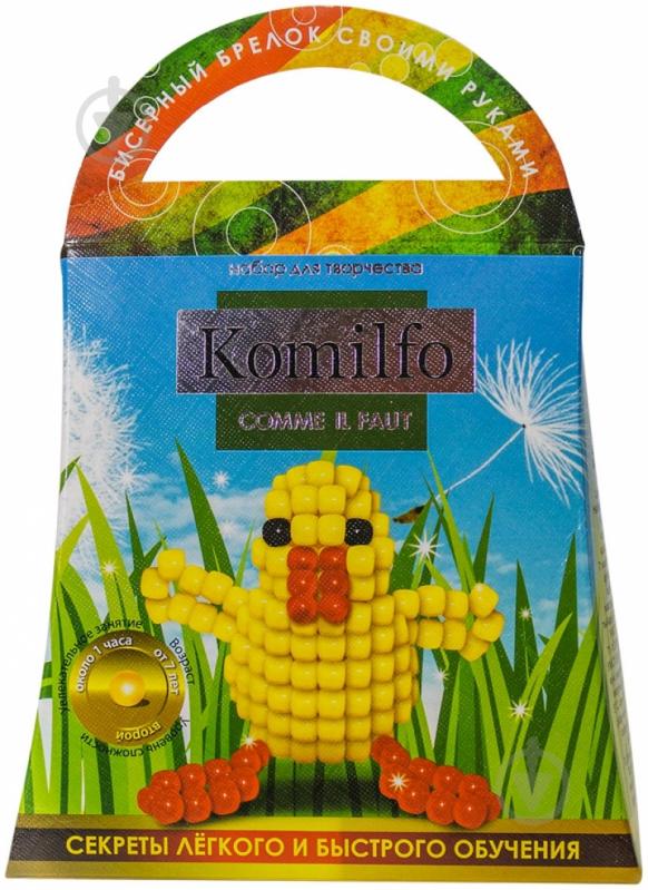 Набор для творчества Danko Toys Бисерный брелок Komilfo Кб-01 - фото 1 Набор для творчества Danko Toys Бисерный брелок Komilfo Кб-01 - фото 1