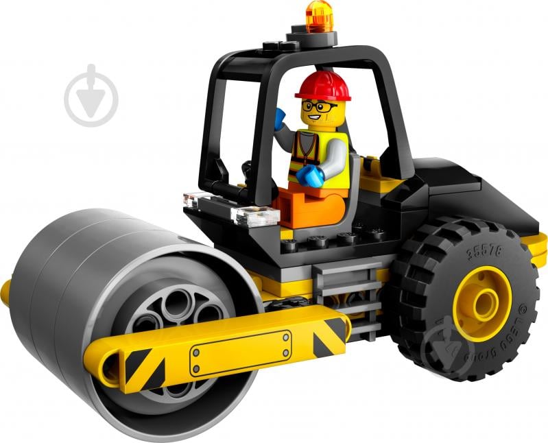 Конструктор LEGO City Строительный паровой каток 60401 - фото 3