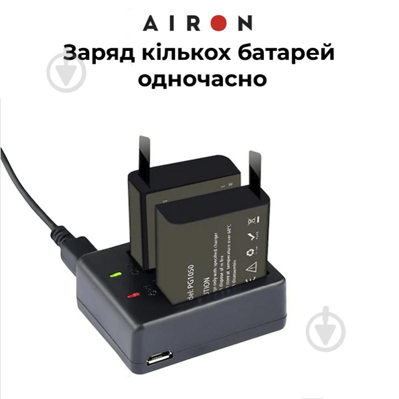 Экшн-камера AIRON ProCam 8 Black с аксессуарами black (4822356754481) - фото 6