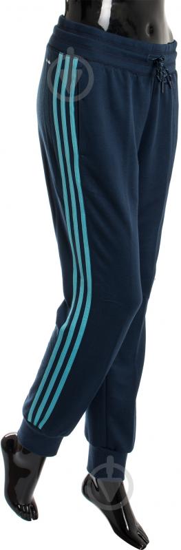 Брюки Adidas ESS 3S PANT W AY6207 р. XS синий - фото 2