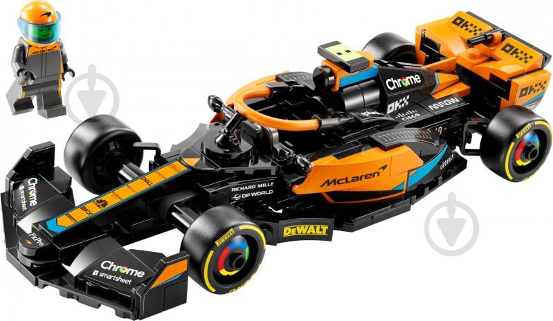 Конструктор LEGO Speed Champions Автомобіль для перегонів 2023 McLaren Formula 1 76919 - фото 3