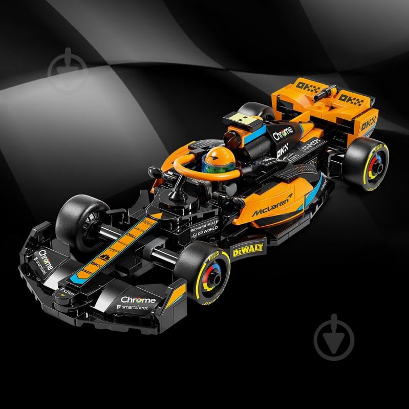 Конструктор LEGO Speed Champions Автомобіль для перегонів 2023 McLaren Formula 1 76919 - фото 9