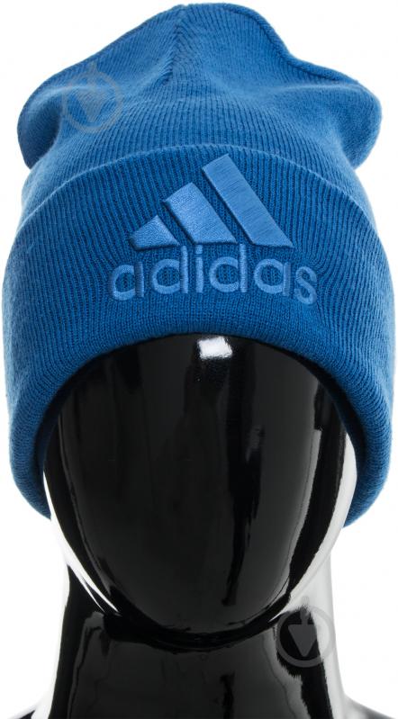 Шапка Adidas Logo Woolie AY6574 р.L синий - фото 1