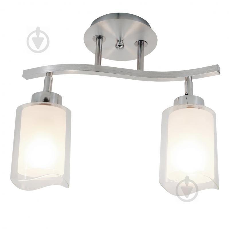 Світильник стельовий Victoria Lighting 2x60 Вт E27 алюміній Frida/PL2 - фото 1