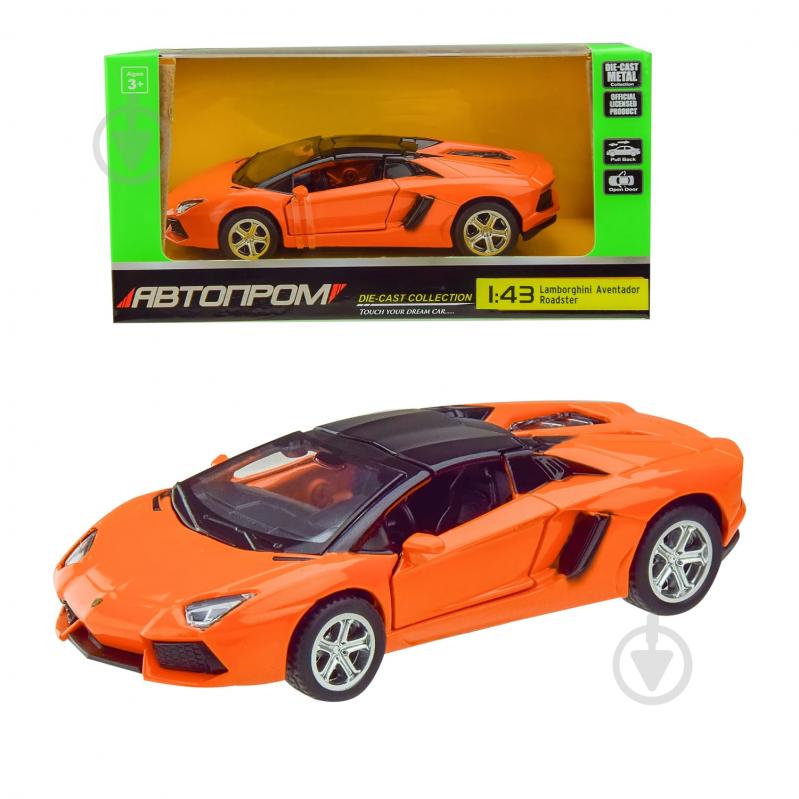 Автомодель Автопром 1:43 LAMBORGHINI в ассортименте 4313 - фото 1