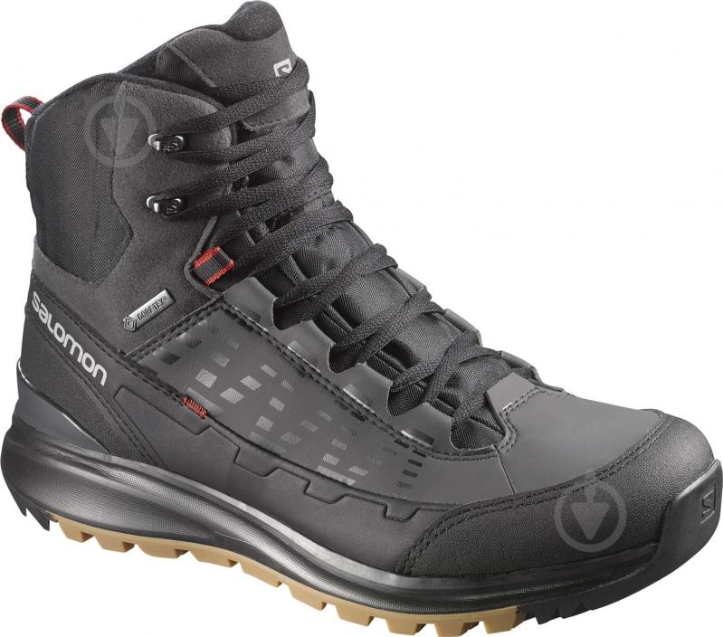 Ботинки Salomon KAIPO MID GTX® L37281200 р.45 1/3 черный - фото 1