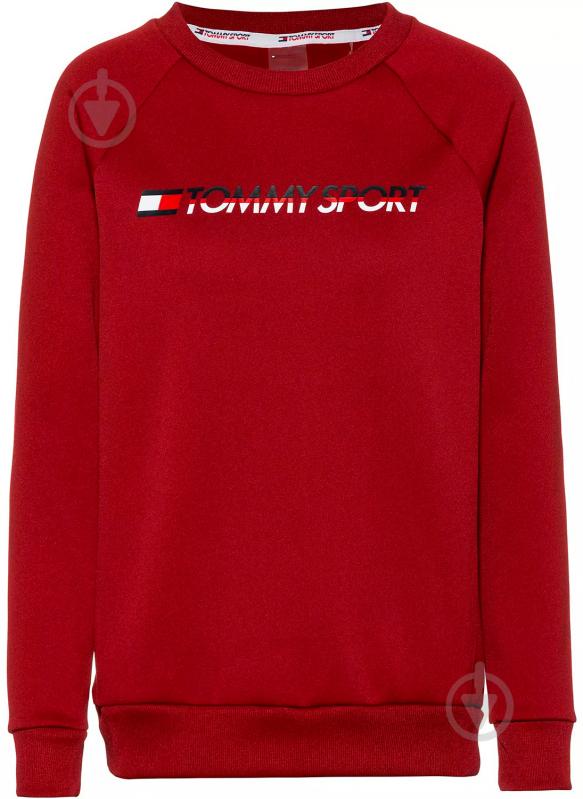 Джемпер Tommy Hilfiger FLEECE CREW NECK S10S100358607 р. XS червоний - фото 1