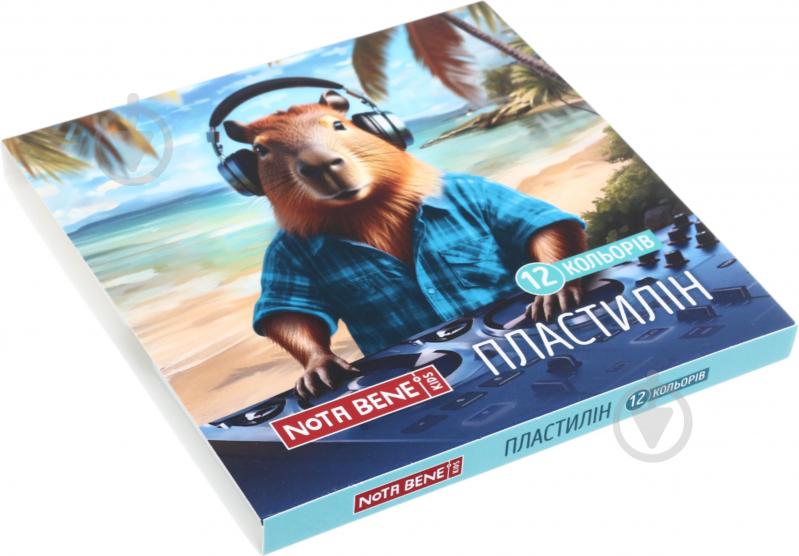 Пластилин 12*20 г, Capybara Nota Bene - фото 1