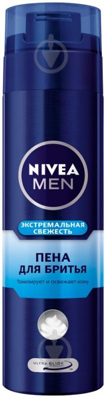 Пена для бритья Nivea MEN Экстремальная свежесть 200 мл - фото 1