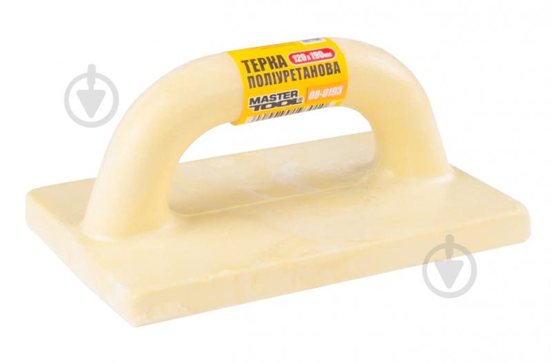 Терка полиуретановая 120х190 мм MasterTool 08-0193 - фото 1