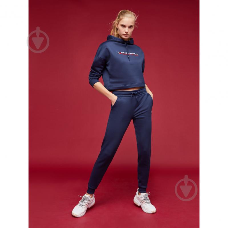 Джемпер Tommy Hilfiger CROPPED FLEECE HOODY S10S100360401 р. S синій - фото 4