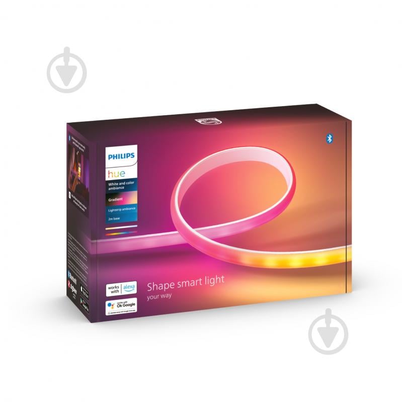 Лента светодиодная Philips hue Gradient 0.5W (20 Вт) 2000K-6500K RGB Gradient ZigBee 2 м - фото 3