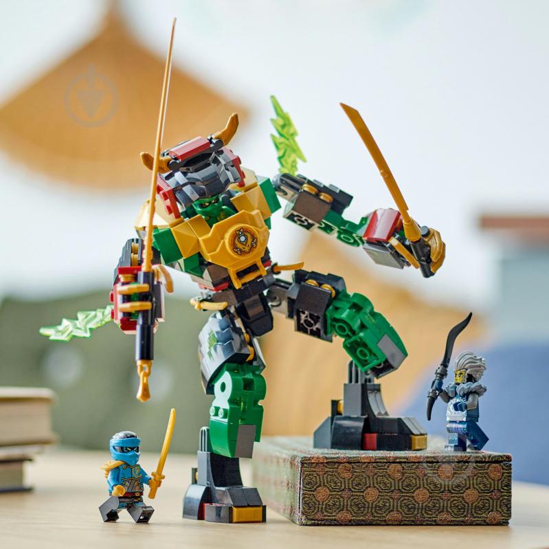 Конструктор LEGO NINJAGO Робот стихии энергии Ллойда 71817 - фото 6