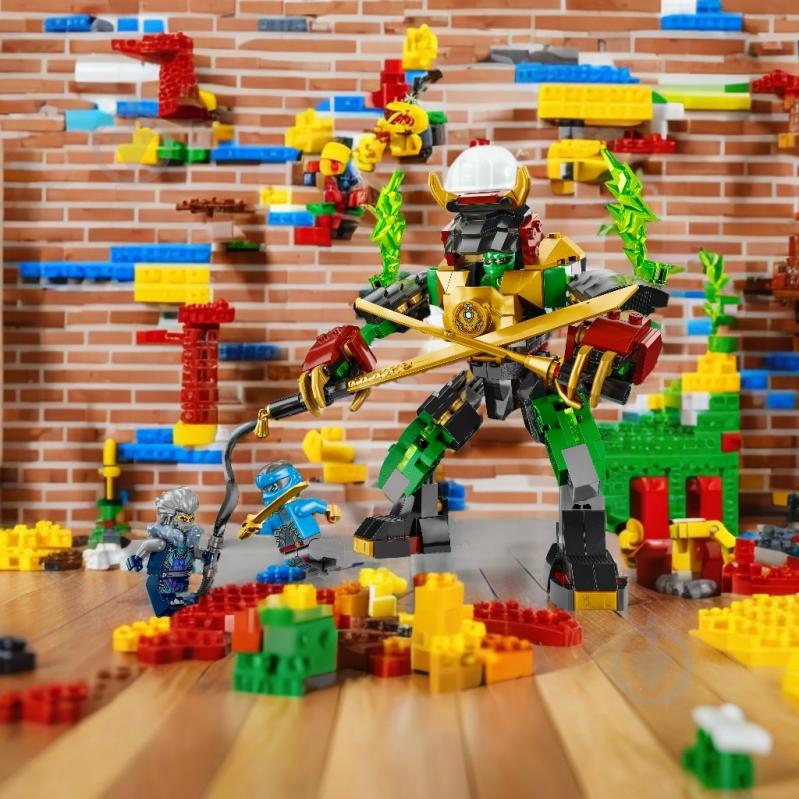 Конструктор LEGO NINJAGO Робот стихии энергии Ллойда 71817 - фото 16