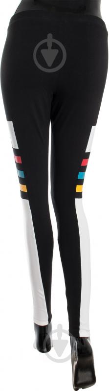 Лосины Adidas Graphic Stripe Leggings Womens AY6757 р.32 черный - фото 4