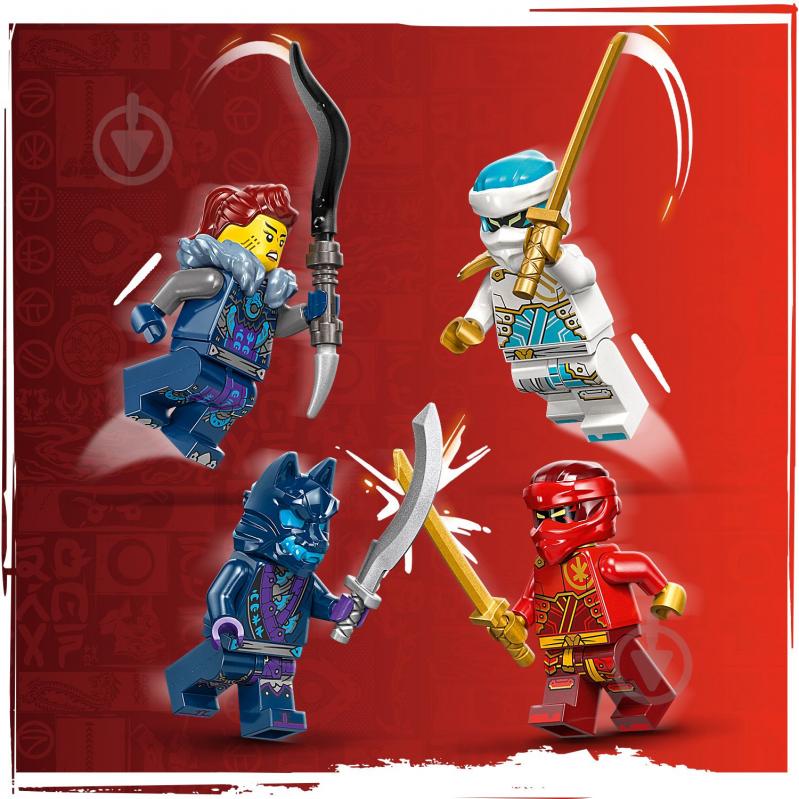 Конструктор LEGO NINJAGO Робот огненной стихии Кая 71808 - фото 9