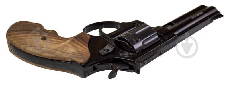 Револьвер Zbroia флобера нарізний PROFI-4.5" (чорний / дерево) - фото 4