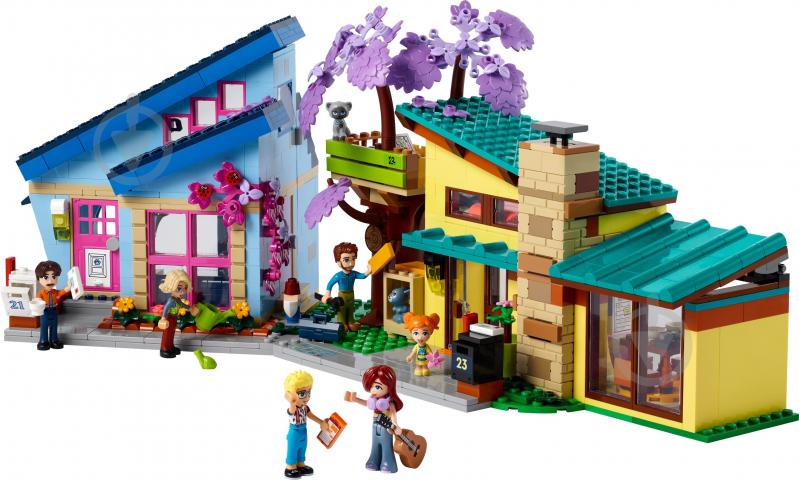 Конструктор LEGO Friends Родинні будинки Оллі й Пейслі 42620 - фото 3