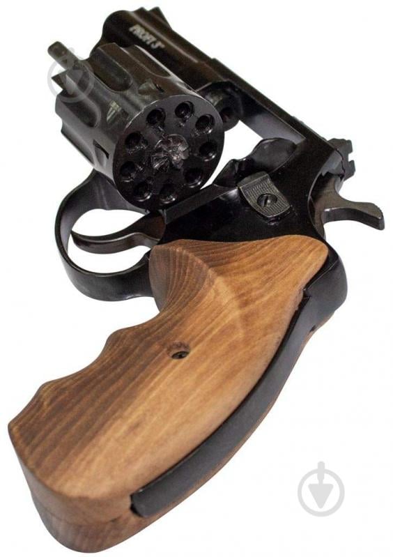 Револьвер Zbroia флобера нарізний PROFI-3" (чорний / дерево) - фото 6