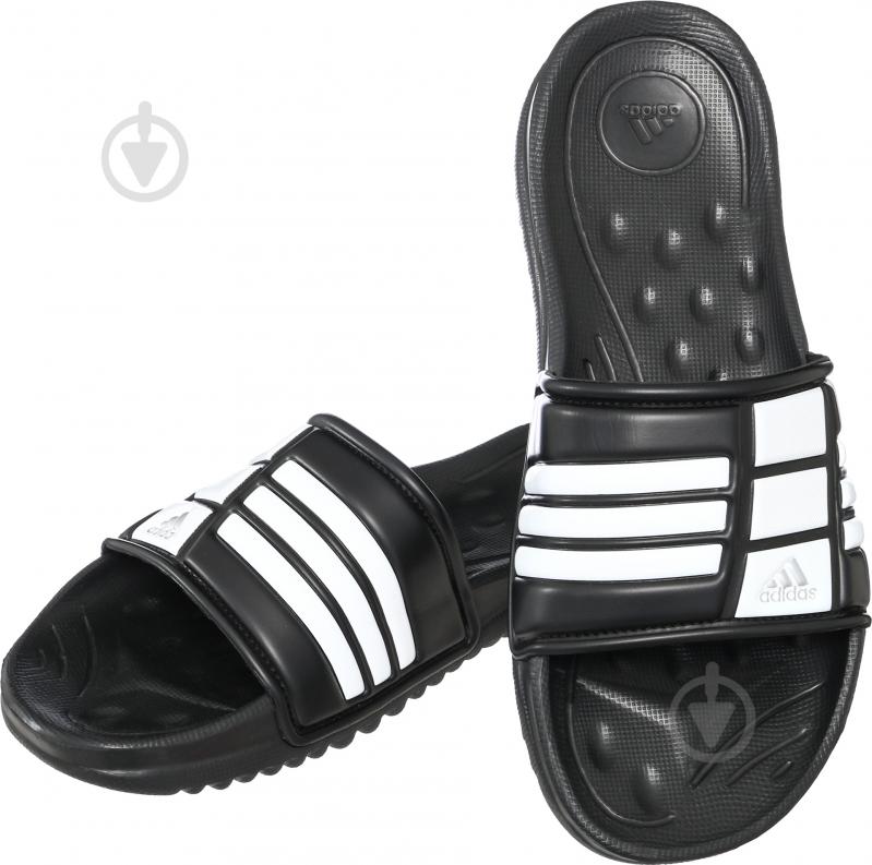 Шлепанцы Adidas 012670 р.44 2/3 черный - фото 1