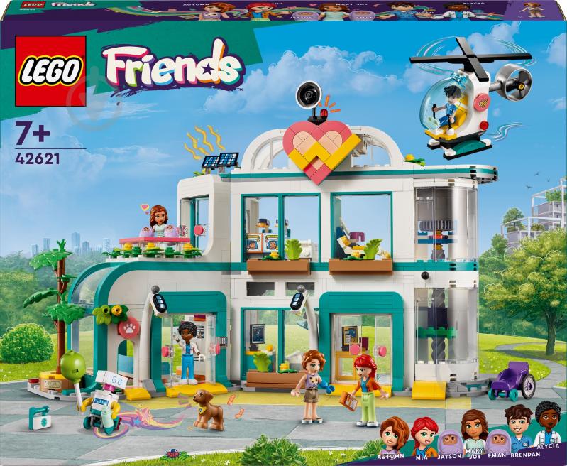 Конструктор LEGO Friends Лікарня в Хартлейк-Сіті 42621 - фото 1