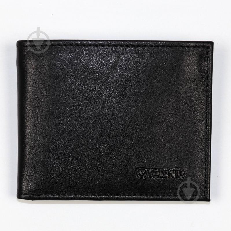 Портмоне Wallet A7 кожаное черный ХР213111M - фото 2