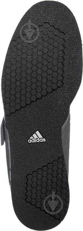 Кросівки чоловічі осінні Adidas POWERLIFT 3 AQ3330 р.38 чорні із сірим - фото 10