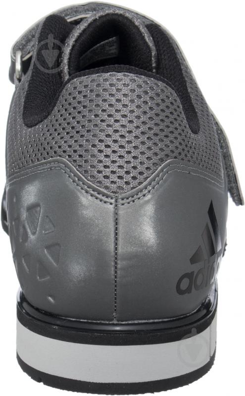 Кросівки чоловічі осінні Adidas POWERLIFT 3 AQ3330 р.38 чорні із сірим - фото 8