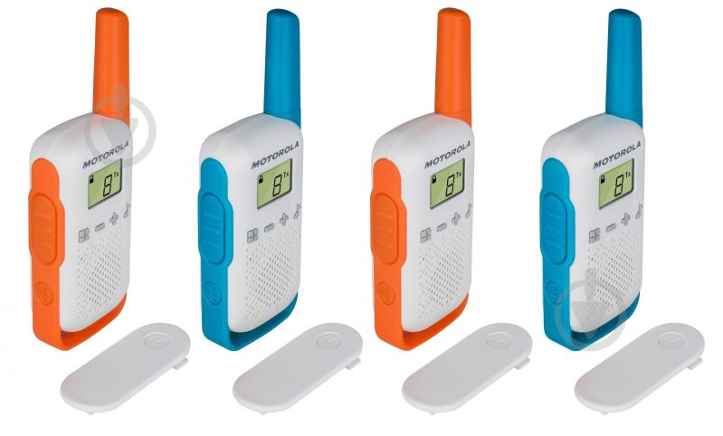 Рація Motorola Talkabout T42 Quad Pack - фото 1 Рація Motorola Talkabout T42 Quad Pack - фото 1