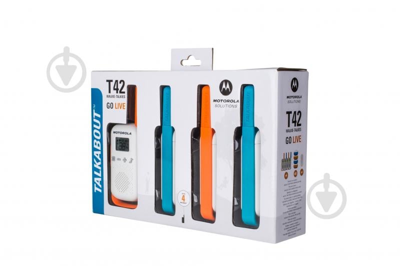 Рація Motorola Talkabout T42 Quad Pack - фото 4 Рація Motorola Talkabout T42 Quad Pack - фото 4