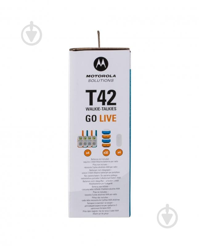 Рація Motorola Talkabout T42 Quad Pack - фото 6 Рація Motorola Talkabout T42 Quad Pack - фото 6