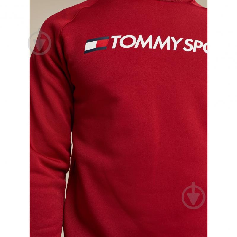 Джемпер Tommy Hilfiger FLEECE LOGO CREW NECK S20S200280607 р. S червоний - фото 3