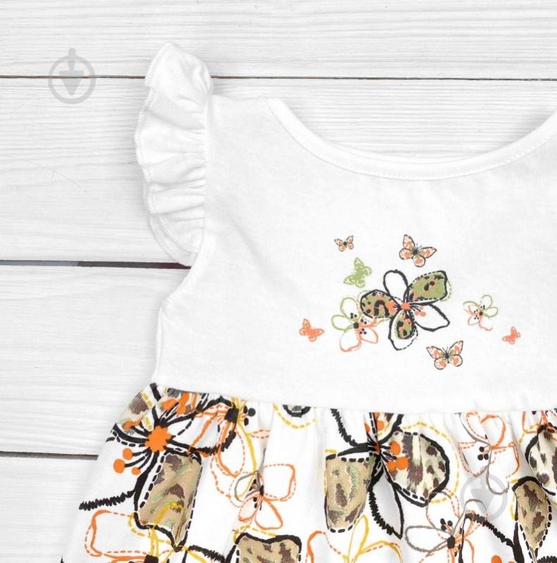 Плаття Dexter`s Flowers р.98 молочный d972цв-б - фото 2