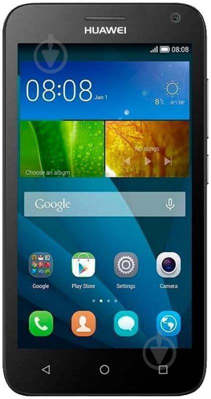 Смартфон Huawei Y3C 0,512/4GB black (Y336-U02) - фото 1
