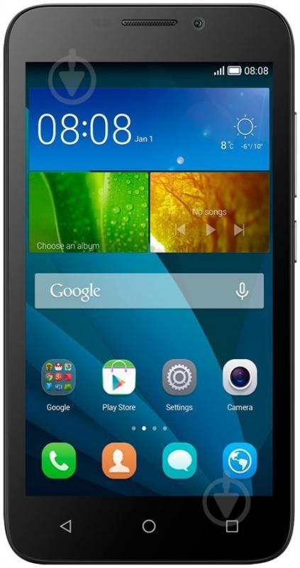Смартфон Huawei Y5C 1/8GB black (Y541-U02) - фото 1 Смартфон Huawei Y5C 1/8GB black (Y541-U02) - фото 1