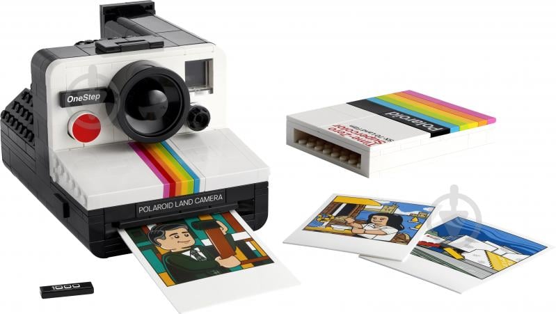 Конструктор LEGO Ideas Фотоапарат Polaroid OneStep SX-70 21345 - фото 3