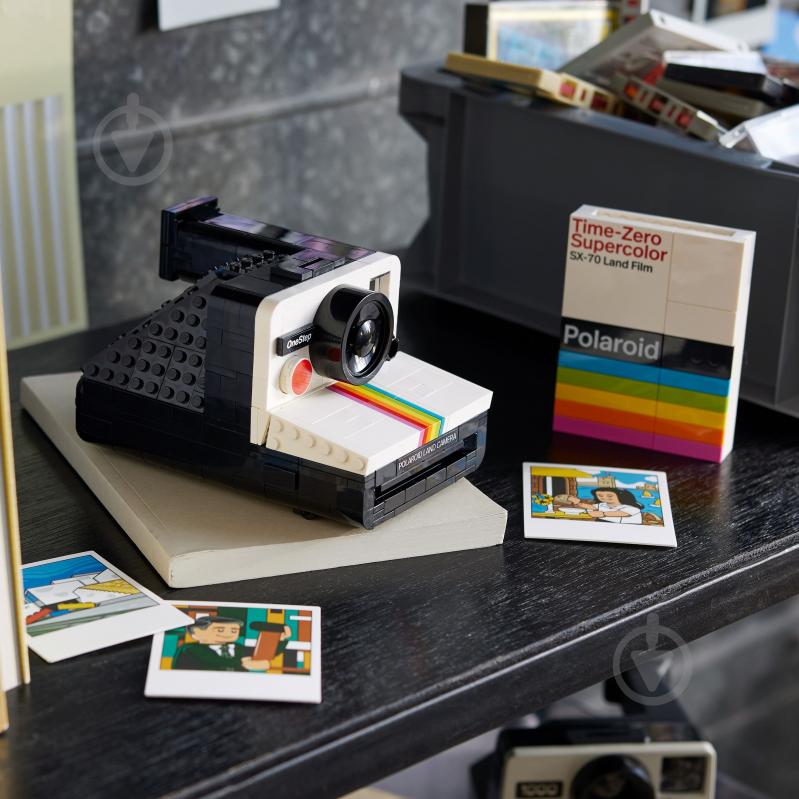 Конструктор LEGO Ideas Фотоапарат Polaroid OneStep SX-70 21345 - фото 6