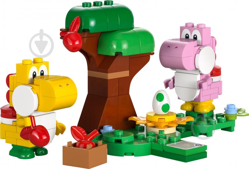 Конструктор LEGO Super Mario Прекрасний ліс Yoshi. Додатковий набір 71428 - фото 3