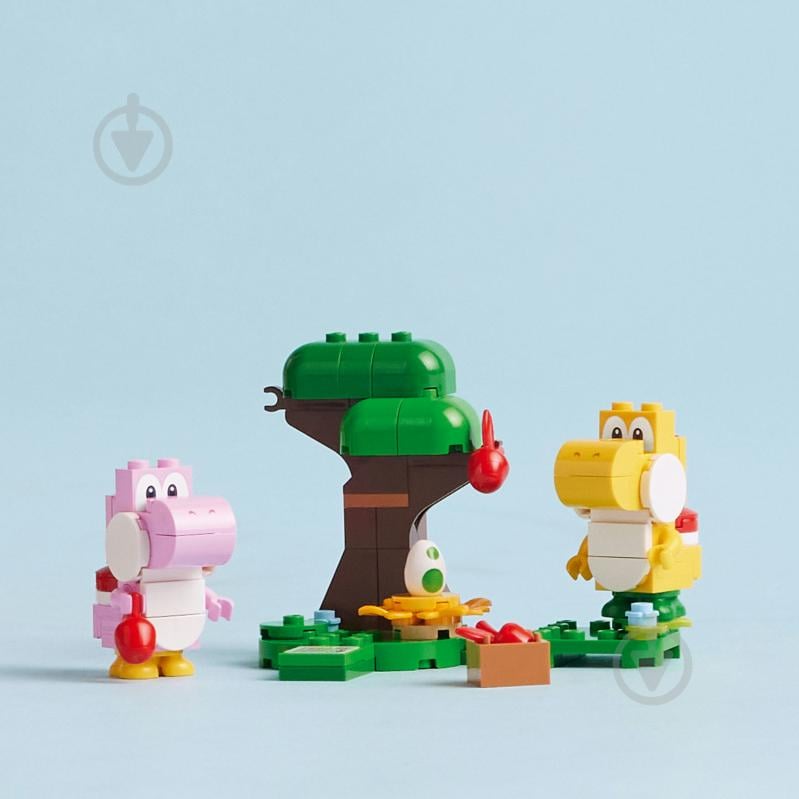 Конструктор LEGO Super Mario Прекрасний ліс Yoshi. Додатковий набір 71428 - фото 6