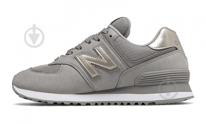 Кроссовки женские New Balance WL574WNK р.37 серые - фото 2