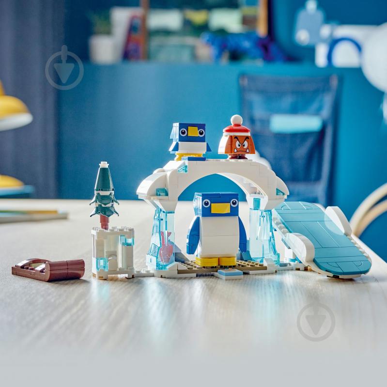 Конструктор LEGO Super Mario Снігова пригода родини penguin. Додатковий набір 71430 - фото 6