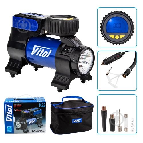 Компресcор автомобильный Vitol К-22 - фото 7