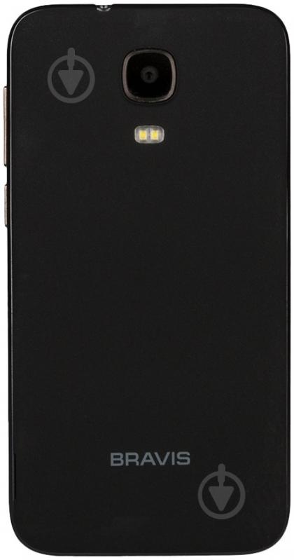 Смартфон Bravis SOLO 1/8GB black - фото 2